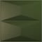 Ekena Millwork 11 7/8in. W x 11 7/8in. H Aberdeen EnduraWall Decorative 3D Wall Panel Covers 0.98 Sq. Ft. WP12X12ABGCG - alternate 1
